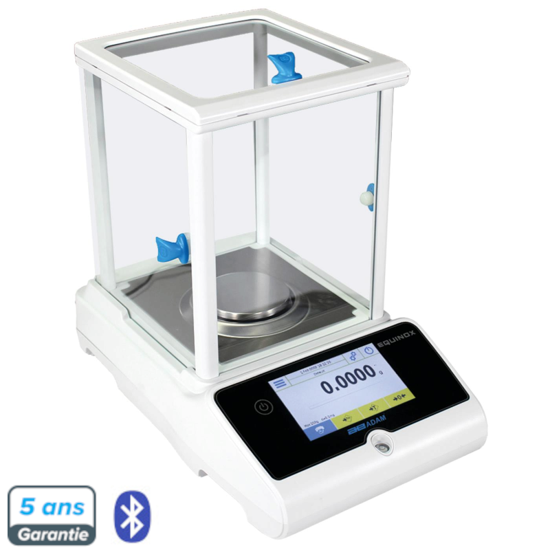Balance Laboratoire | Balance Analytique Equinox 120g à 310g - 0.1mg ADAM Equipment calibrage Externe | EAB124e_1