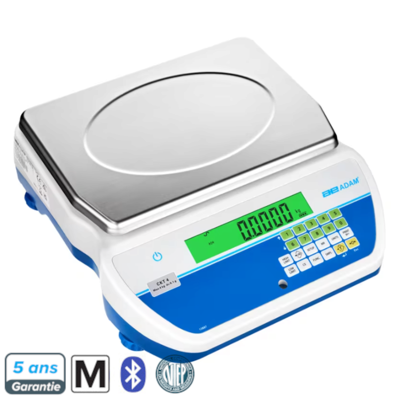 Balance de précision | Balance de comptoir homologuée Cruiser 4 à 40Kg - 1g à 10g Adam Equipment | CKT4M_1