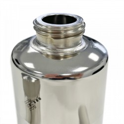 Fût inox et conteneur inox | Bouteille Inox 316L bouchon GL45 de 1 ml à 100 ml