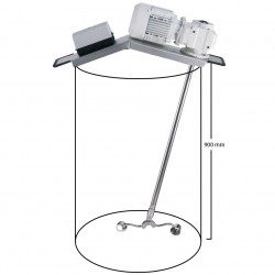 VISCO JET® VJ370 Agitateur pour fût fermer 200 litres
