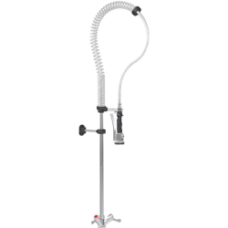 Douchette de prélavage | Douchette de prélavage ECO avec mélangeur 1/4 de tour sans robinet de puisage | MAD-5551EC1