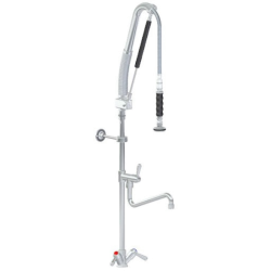 Douchette de prélavage | Douchette de prélavage automatique avec mélangeur 1/4 de tour et robinet de puisage | MAD-5553MA