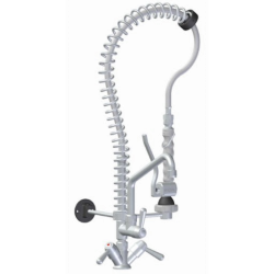Douchette de prélavage | Mini Douchette de prélavage avec mélangeur 1/4 de tour et robinet de puisage | MAD-5550AZ