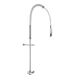 Delabie Douchette de prélavage  | Douchette de prélavage monotrou avec mélangeur DELABIE G6633 | DEL-G6633