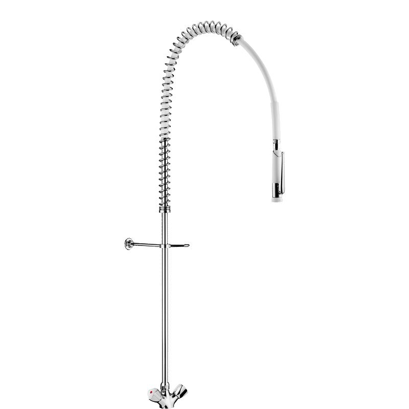 Delabie Douchette de prélavage  | Douchette de prélavage monotrou avec mélangeur DELABIE G6633 | DEL-G6633