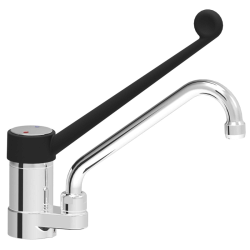 Robinetterie laverie  | Robinet Médical mitigeur commande au coude 17 litres/minute | MAD-5537R