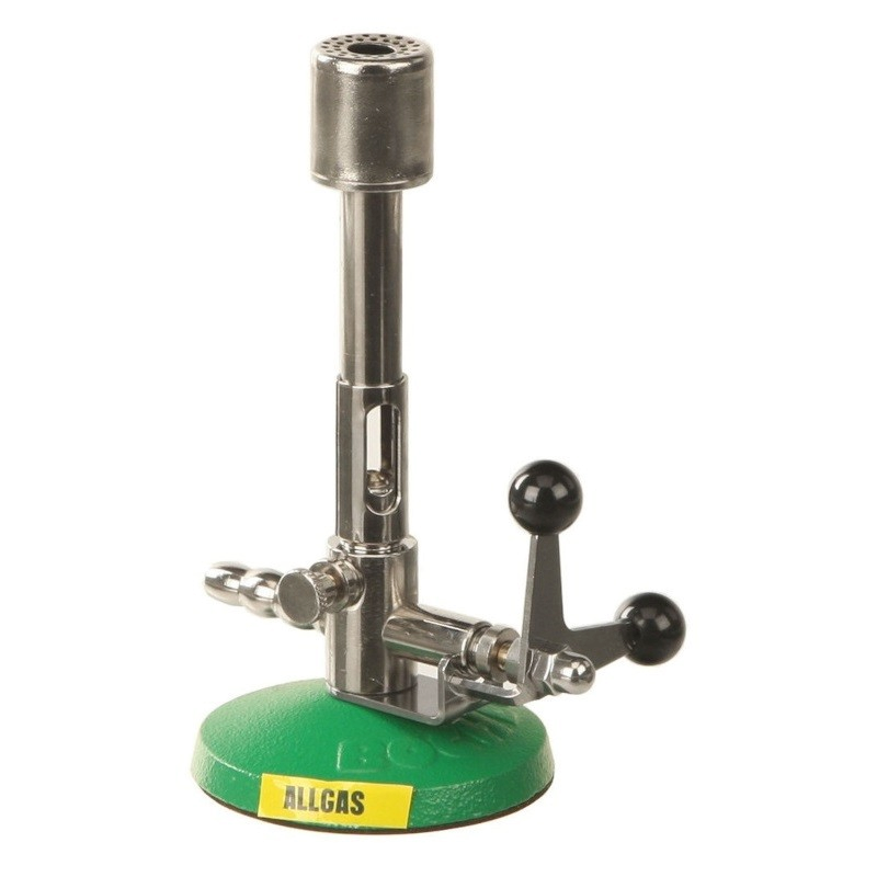 Becs à gaz et tuyaux | Bec à gaz BUNSEN avec robinet basculant multi gaz 900°C Bochem™ 7360 | BOC-7360