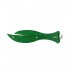 Cutter détectable de sécurité jetable Fish 600 4 couleurs 3 types de lame inox : Couleur écrite:Vert, Cutter:Avec crochet 