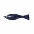 Cutter détectable de sécurité jetable Fish 600 4 couleurs 3 types de lame inox : Couleur écrite:Bleu, Cutter:Avec coupe bande 