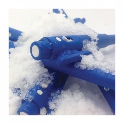 Stylo détectable | Stylo détectable sans clip -20°C - 2 couleurs - 25 pièces BST Détectable-P960B