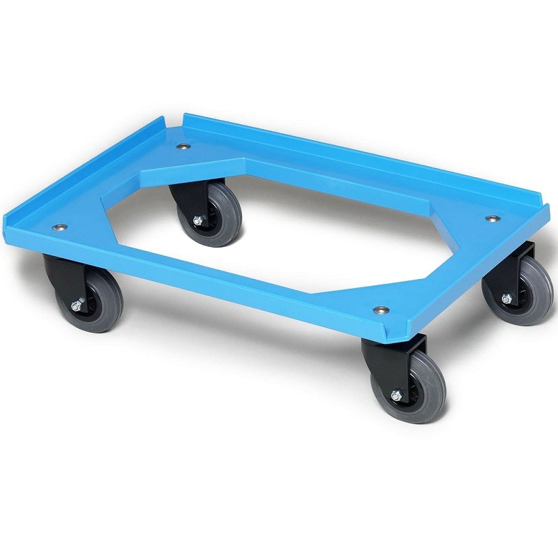 Chariot roule bac | Chariot roule bac 250Kg roulettes pivotantes caoutchouc 5 couleurs | MM-20504_1