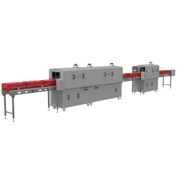 Tunnel de lavage | Tunnel de lavage 3000 caisses à l'heure NIEROS | CL-T3000