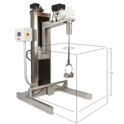 VISCO JET® VJ485 Agitateur à colonne mobile pour conteneur de transport