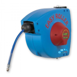 Enrouleur automatique PVC | Enrouleur automatique air comprimé et eau -10°C +60°C - 10 mètres 3/8"BPS 20bars | OMP-35812_1