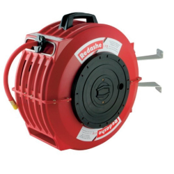 Enrouleur automatique PVC | Enrouleur automatique industrie chimique 16 mètres RED-WP100R3 RETRACTA macnaught | RED-WP100R3