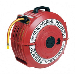 Enrouleur automatique PVC | Enrouleur automatique industrie chimique 16 mètres RED-WP100R3 RETRACTA macnaught | RED-HFQ200R3