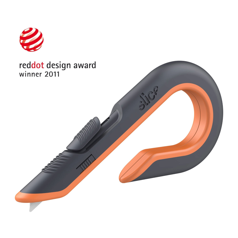 Cutter détectable | Cutter de sécurité manuel à lame céramique Box cutter - Slice™ - 10400 | SAF-10400