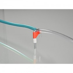 Raccord de laboratoire  | Presse-tube pince stop-it avec Easy-Click 4 couleurs 15 mm PVDF Burkle | BUR-8619-0155_1
