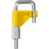 Presse-tube pince stop-it avec Easy-Click 4 couleurs 15 mm PVDF Burkle : Couleur:Y - jaune, Pour tubes jusqu'à diam.:15 mm