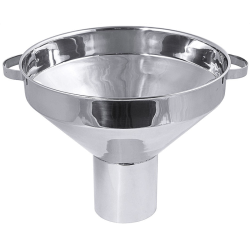 Entonnoir inox | Entonnoir en inox 8 litres sortie diamètre 100 mm | COT-2670300
