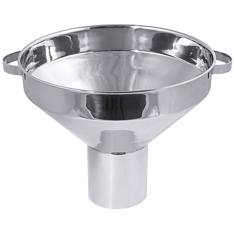 Entonnoir inox | Entonnoir en inox 8 litres sortie diamètre 100 mm | COT-2670300