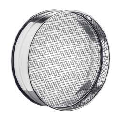Tamis alimentaire inox  | Tamis alimentaire inox maille 6 x 6 mm diamètre 250 à 450 mm Cerutti | CER-80008P_1
