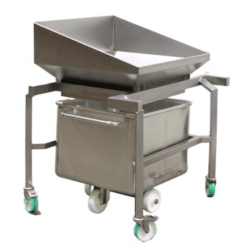 Bac cuve Europe | Chariot trémie pour cuve Europe 200 litres et 300 litres | BRO-3320200-ZSYP