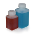 Flacon carré col large polyéthylène PEHD de 250 - 500 - 1000 ml : Volume:250 ml