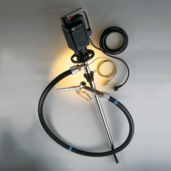 Pompe vide-fût pour solvants et hydrocarbures ATEX Burkle 5673-0301