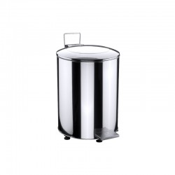Poubelle porte-sac | Poubelle inox à pédale avec roulettes 50, 70 et 100 litres | COT-625050_1