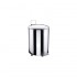 Poubelle inox à pédale avec roulettes 50, 70 et 100 litres : Volume ml:50L, Hauteur:560 mm