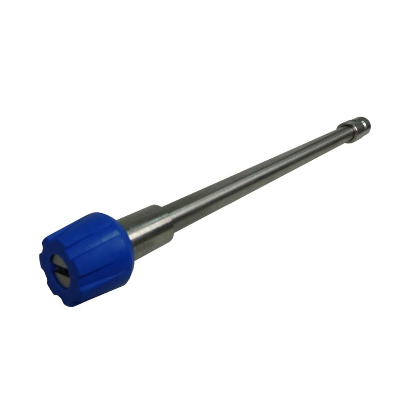 Lance de lavage | Lance de rinçage inox 90 cm connexion rapide buse 25° 30 litres/minute | LACX09ASPB2530