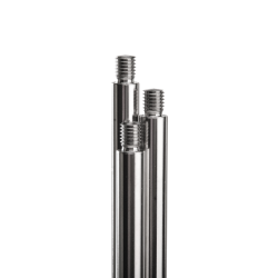 Statif et tige | Tige inox filetage M10 - socle statif - de 500 à 1500 mm - Bochem