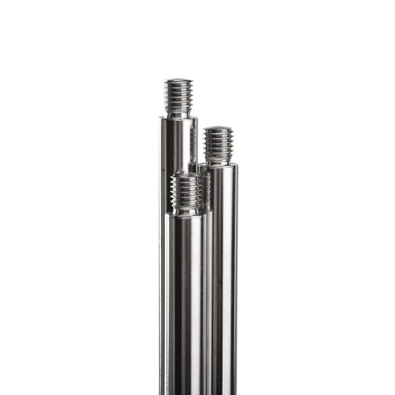 Statif et tige | Tige inox filetage M10 - socle statif - de 500 à 1500 mm - Bochem