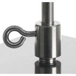 Socle statif et Tige | Fixation inox pour tige sans filetage Bochem™ 5014 | BOC-5014