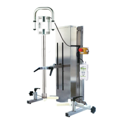 Mélangeur homogénéiseur de paillasse MISCEO 1100 F rotor stator 420mm 75 litres