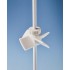 Rotor d'agitation ajustable 4 lames de type incliné 45˚ impérial en PTFE Cowie technology™ : Diamètre axe (in):1/4 in, Diamètre rotor (in):1½ in