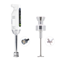 Agitateur de laboratoire | Mélangeur homogénéiseur Misceo 250 p - rotor stator 160 mm et tige turbo agitateur 185 mm | MC015