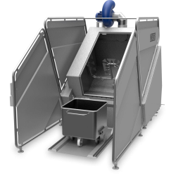 Lavage cuves | Cabine de lavage pour bac Europe CLK-200 NIEROS | CLK-200