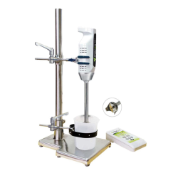 Agitateur de laboratoire | Mélangeur homogénéiseur Misceo 250 F - tige cisailleur 2 et 4 lames 160 mm et statif | MC103_1