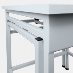 Table de laboratoire antivibratoire en acier SAP/C - RADWAG WX-004-0145