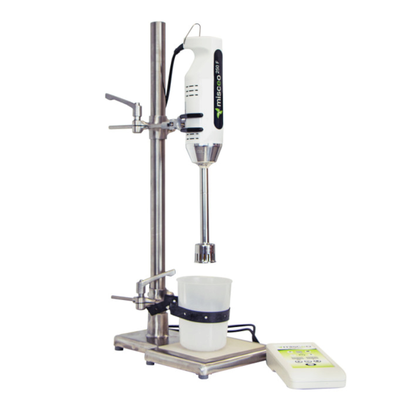 Agitateur de laboratoire | Mélangeur homogénéiseur Misceo 250 F - rotor stator 160 mm et statif | MC101