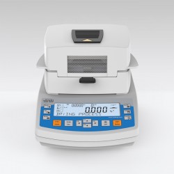 Dessiccateur MA.R.NS - 50 à 210g - 0.1 mg et 1mg Infrarouge métal 250°C RADWAG Calibrage externe