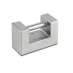 Balance de précision | Poids d'étalonnage inox - Masse de calibrage inox - 5kg - M1 | KER-346-06