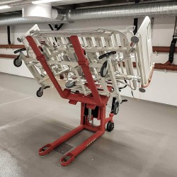 Solution de levage et d'inclinaison pour lits d'hôpitaux