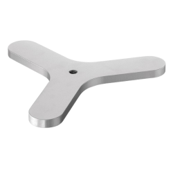 Statif et tige | Socle trépied en acier revêtu de poudre USBECK | USB-2020_1