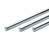 Tiges en acier zingué avec ou sans filetage de Ø 12 mm USBECK : Description:Sans filetage, Longueur:450 mm