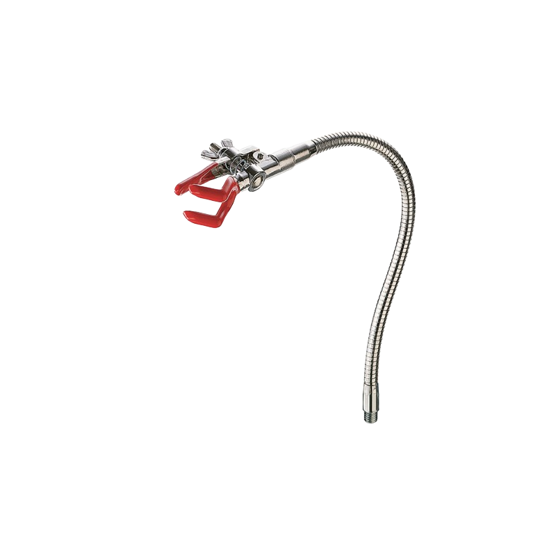 Pince pour statif | Pince à 3 doigts en zinc moulé sur flexible avec filetage M10 USBECK | USB-2684