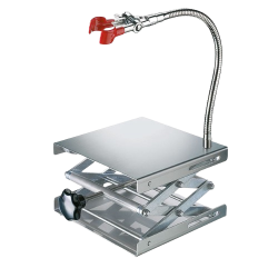 Pince pour statif | Pince à 3 doigts en zinc moulé sur flexible avec filetage M10 USBECK | USB-2684