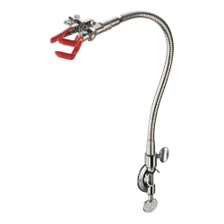 Pince pour statif | Pince à 3 doigts avec noix orientable en zinc moulé sur flexible USBECK | USB-2680